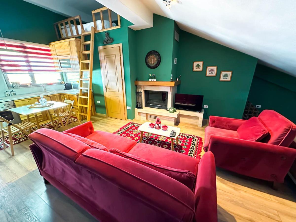 Cozy Elegance Above Korca公寓 外观 照片